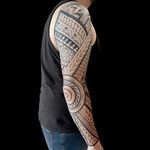 Discover the beauty of this tribal and ornamental tattoo design created by the talented artist Rose Harley.