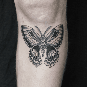 WHAT DO YOU SEE ?/ Thanks for your trust Rémi. Thanks for looking. Booking: mikeend666@gmail.com or DM #blackwork #fineline #blackandgrey #paristattoo #tattooparis #paris #tatouage #tttism #darktattoo #blackworktattoo #tattoooftheday #butterfly #butterflytattoo #skull #skulltattoo